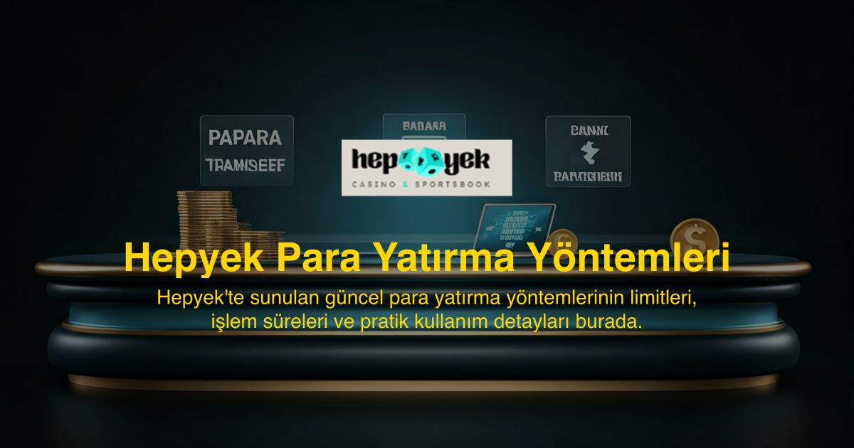 Hepyek Para Yatırma Yöntemleri